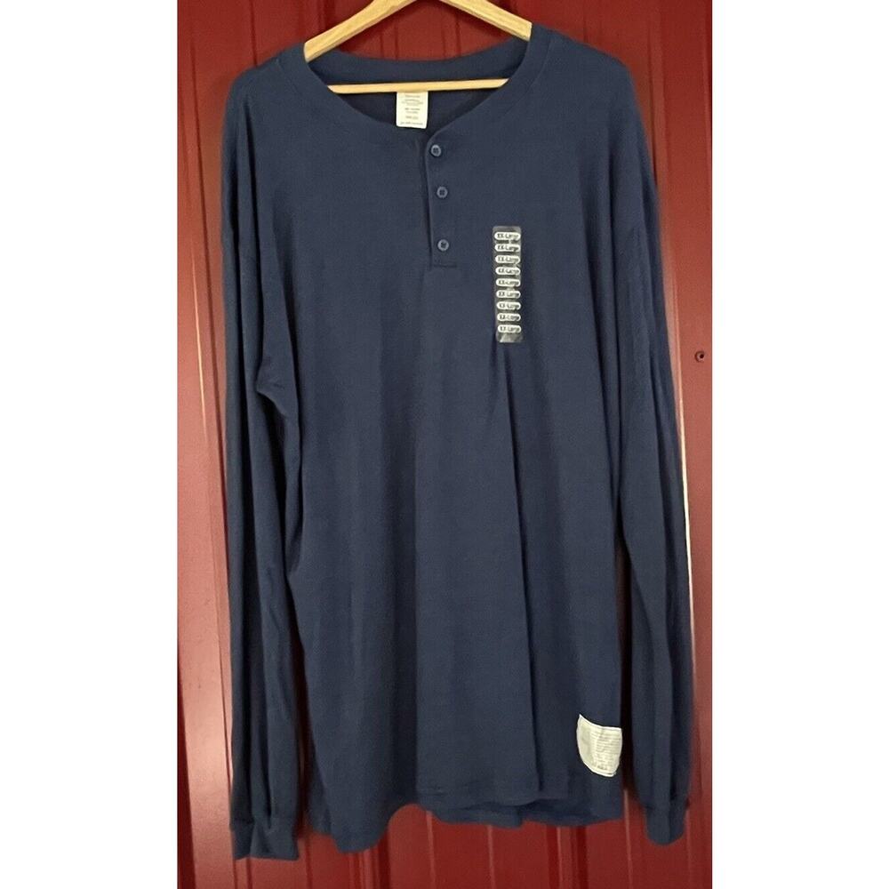 Spentex NGI Shirt FR Flame Resistant ARC‎ Rated Henley Tee Base Mens XXL New